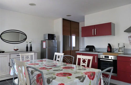 Tregastel House | Nice renovated south facing house with closed courtyard in TREGASTEL
