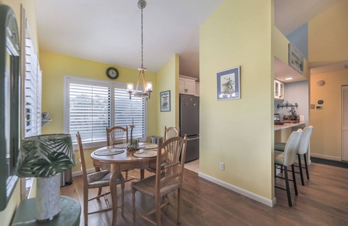 The Dunes House | Nicely updated Sanibel duplex home located in The Dunes with lake view.