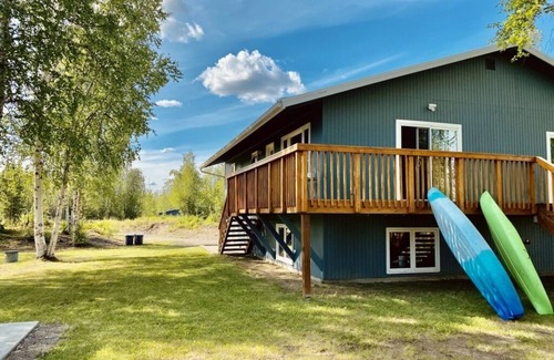 Big Lake Cabin | Nine private acres - Sleeps 8 comfortably - expandable to 18