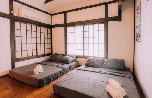 Abeno House | Ninja Inspired 4BDR Cast Iron Bath Tennoji 5min