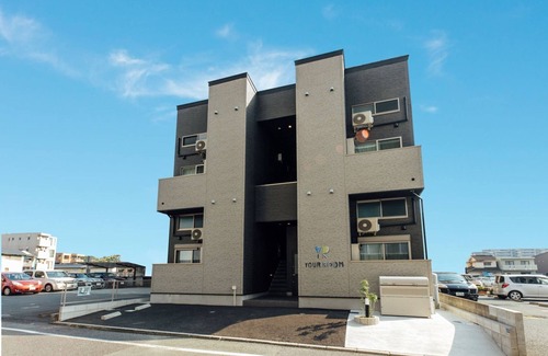 Nishi Ward Apartment | No 202 Close to Kumamoto Station maisonette type Semidouble bed x 2 sofa TV with video app/Kumamoto Kumamoto