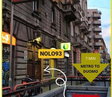 NoLo Apartment | NOLO93 Attic apt right in front of the metro station to Duomo