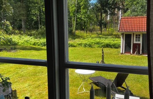Fagelfors House | Non-smoking house with sauna and bathing place in front of the door