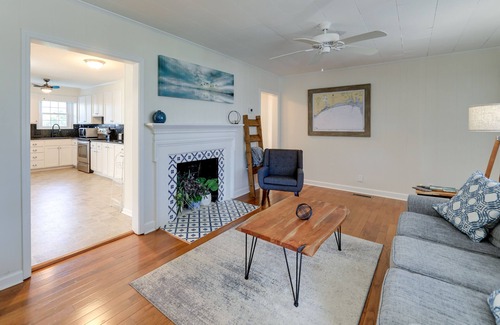 Morehead City House | North Carolina Retreat - Deck, Grill & Creek Views