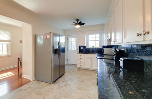 Morehead City House | North Carolina Retreat - Deck, Grill & Creek Views