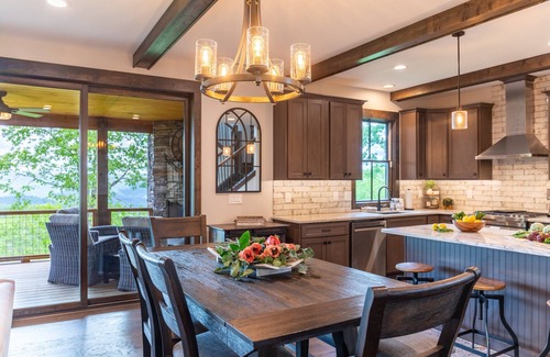 Boone House | North Face Cottage - Community seasonal pool, hot tub, outdoor gas fireplace