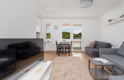 Wzgorze Swietego Maksymiliana Apartment | Norwida 4 | Wifi, Pet-friendly, Studio for 4 guests, Balcony, Gdynia