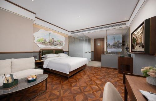 Tianjin City Center Hotel | Nost algia S Hotel Tianjin Ancient Culture Street & The Five Avenues 时光漫步S酒店 天津火车站津湾广场店 Free fresh ground coffee,Free laundry service