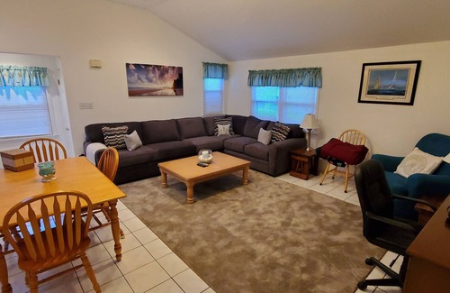 Ortley Beach Apartment | Ocean Block! NO Crossing Streets! Large, Sunny, 2BR/1BA 2nd Fl Apt. -Walk2Beach
