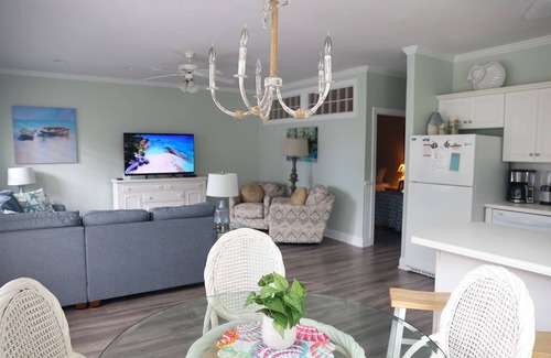 Indian Beach Condo | Ocean Club J101, Almost Oceanfront Condo in Indian Beach, NC!