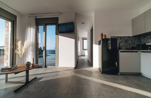 Patitiri Villa | Ocean-front villa, private pool in Alonissos island, Greece. Panoramic sea view.