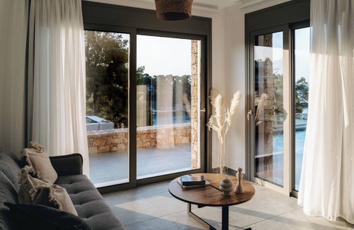 Patitiri Villa | Ocean-front villa, private pool in Alonissos island, Greece. Panoramic sea view.