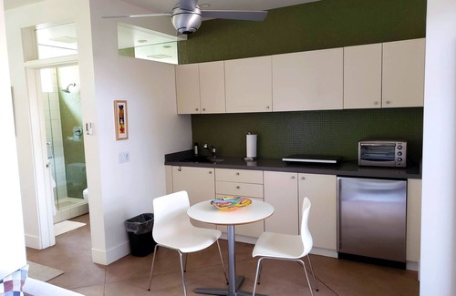 Del Mar Heights Apartment | Ocean & Lagoon View Studio, Walk to Beach, Large Private View Deck