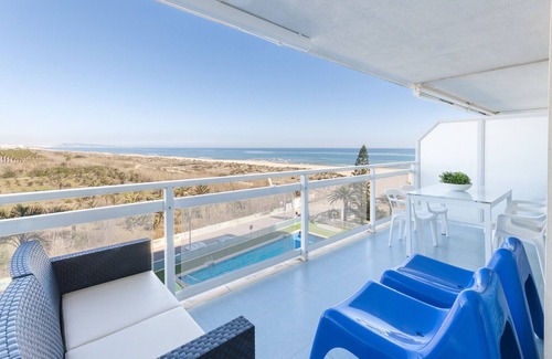 Grau i Platja Apartment | Ocean view condo located steps from the beach. 2 bedrooms/2 bathrooms