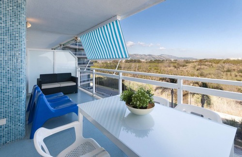 Grau i Platja Apartment | Ocean view condo located steps from the beach. 2 bedrooms/2 bathrooms