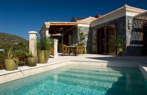 Great Cruz Bay House | Oceana: Caribbean Stonework Villa, Pool, Spa, A/C throughout, Generator