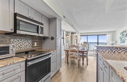 Cherry Grove Beach Condo | OCEANFRONT- 2 Owner Suites -Spacious, Clean and Bright-Walking distance to Pier