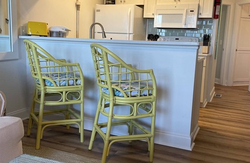 Ocean Isle Beach Condo | Oceanfront and Steps Away from the Pool and Beach at Ocean Isle Beach, NC!