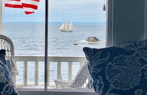 Kennebunkport House | Oceanfront Escape with Sweeping Ocean Views and Expansive Porch