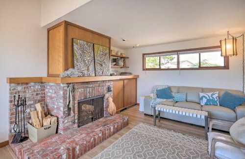 Ferndale House | Oceanfront Ferndale Oasis with Fire Pit, Grill!
