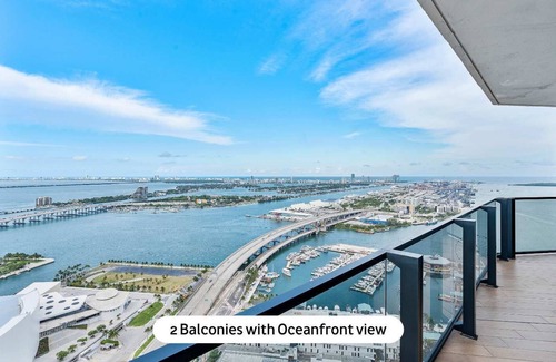Downtown Miami Apartment | Oceanfront Group Stay: 4BR in Downtown Miami