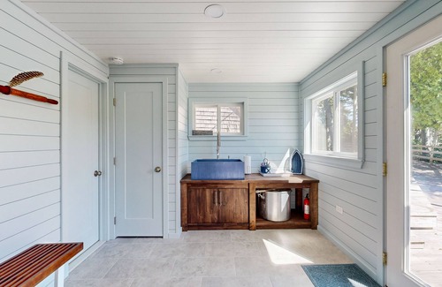 Hancock House | Oceanfront home on private island with amazing view & beach access - 1 dog OK