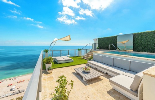 City Center Condo | Oceanfront Private Penthouse at W South Beach -PH2006