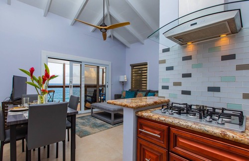 Estate La Vallee Condo | Oceanfront. Saltwater Pool. Walk to Cane Bay Beach & Restaurants.