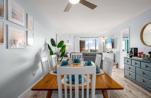 North Carolina Coast Condo | Oceanfront. Walk to Boardwalk. 2 King Beds. Beach Gear. Coffee Bar.