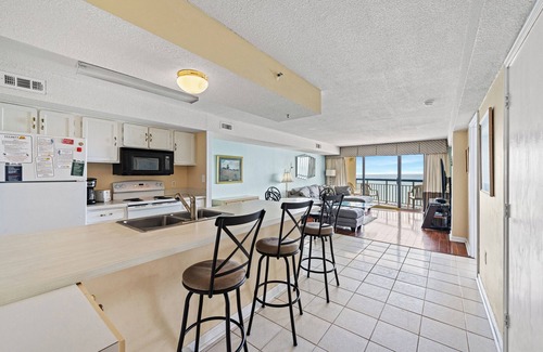Cherry Grove Beach Condo | Oceans 1006 - 2 Bedrooms - Ocean Front - Walk to CG Pier