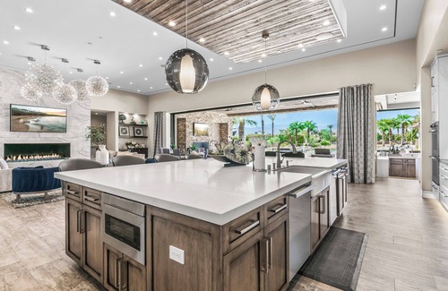 Bermuda Dunes House | October best deals, Luxury Estate 2.5 acres+6500 sq ft, Pool, Gym, Golf, Games.