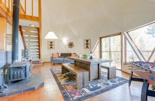 Nevada City House | Off-Grid Geodesic Dome Nevada City House with Views
