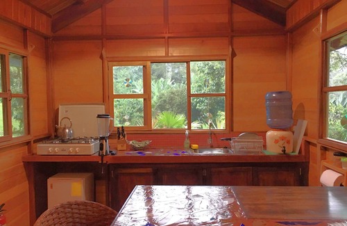 Mindo Cottage | Off-Grid Solar Cottage with Natural Pool & Sauna In Mindo Countryside