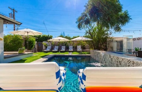 Scottsdale Estates Seven House | Old Town Scottsdale Industrial Modern Heated Pool