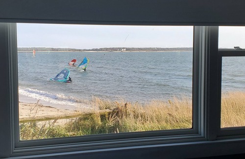 Hyannis Condo | ON BEACH CONDO - Full Ocean View -10 steps to sand