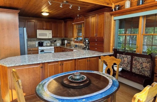 East Machias House | On The Fly Inn, Full lake house with amazing private beach!
