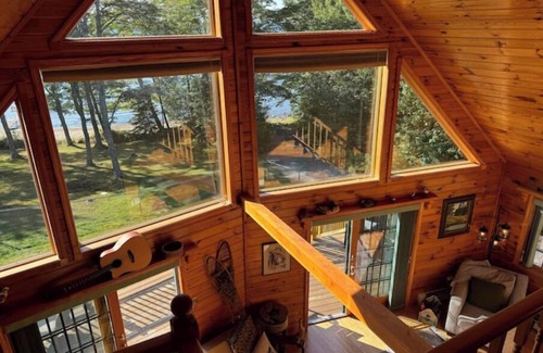 East Machias House | On The Fly Inn, Full lake house with amazing private beach!