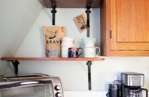 Waterbury House | On the River A-Frame. Cozy 4 season river, lake and ski retreat.