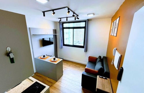 Matriz Apartment | One bedroom apartment in the center of Curitiba