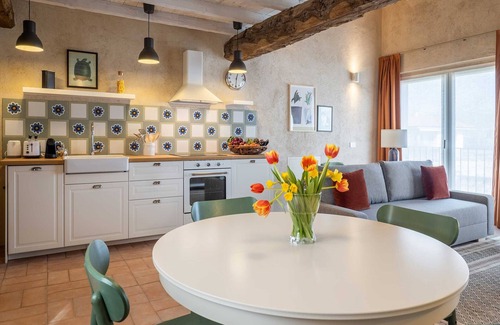 Cressa Apartment | One Bedroom Loft Style Apartment in Restored Farmhouse
