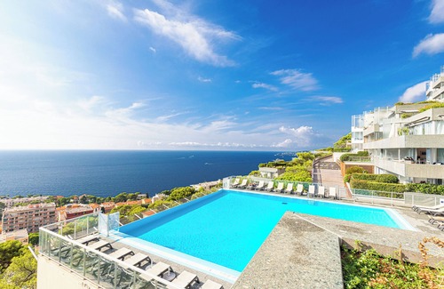 Cap d'Ail Apartment | One bedroom stunning sea view close to Monaco
