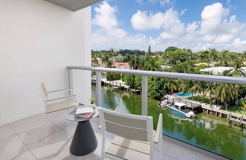 Bay Harbor Islands Apartment | One Bedroom Suite King With Balcony at The Altair Hotel Bay Harbor Miami!