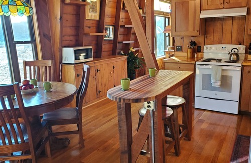 Iowa County House | One-of-a-kind house on 240 acres w/prairie, woods & trout-stream - pet-friendly