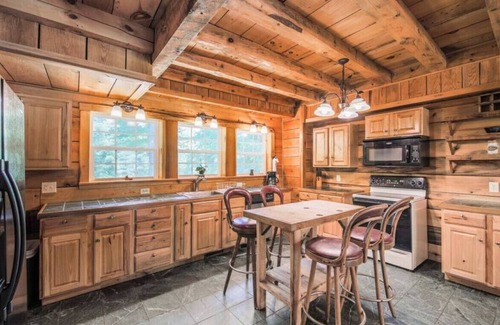 Mars Hill Cabin | One of a Kind Mountain Cabin w/ Waterfall
