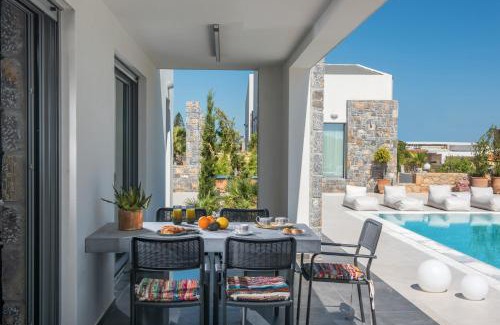 Agkisaras Villa | Opsis Luxury Villa with swimming pool