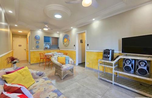 Jardim Virginia Apartment | Orange Beach Enseada Guarujá - Piscina, Ar, Wi-Fi, 3 Quartos a Poucos Passos do Mar