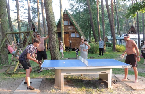 Sierakow Ski Chalet | Original holiday chalet in Dutch managed holiday park with swimming pool