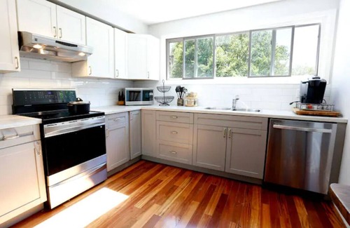 Orillia House | Orillia Oasis w/hot tub & canal-2 minutes from the beach!