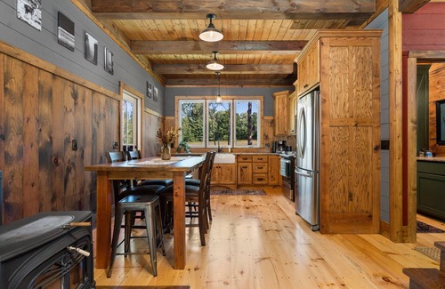 Lake City Cabin | ORV Trails - Outdoor Fireplace - Luxury Cabin - Private Location & Pet Friendly!