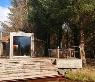 Saint John's Town of Dalry Other | Otter - Eco Bothy with Hot Tub